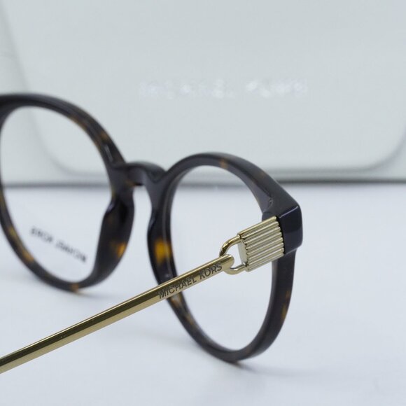 FINAL PRICE NEW MICHAEL KORS KEA MK4048 3293 HAVANA GOLD EYEGLASSES - Picture 4 of 9